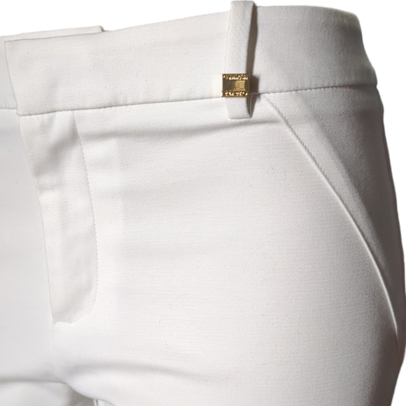 Calvin Klein White Ankle Pants Size 4 - Picture 13 of 14